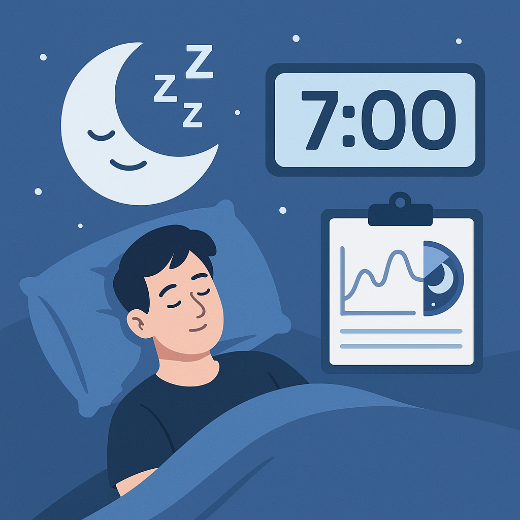 Sleep cycle illustration
